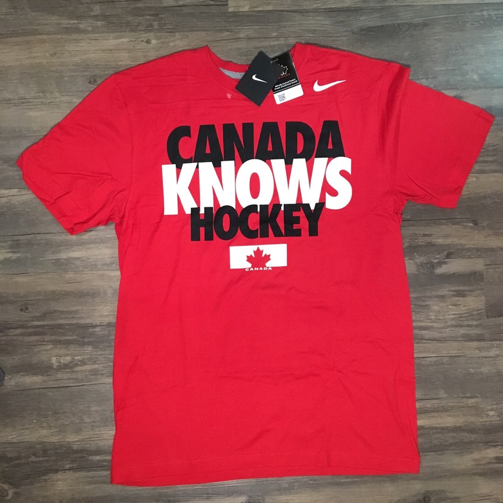 Nike "Canada Knows Hockey" Shirt